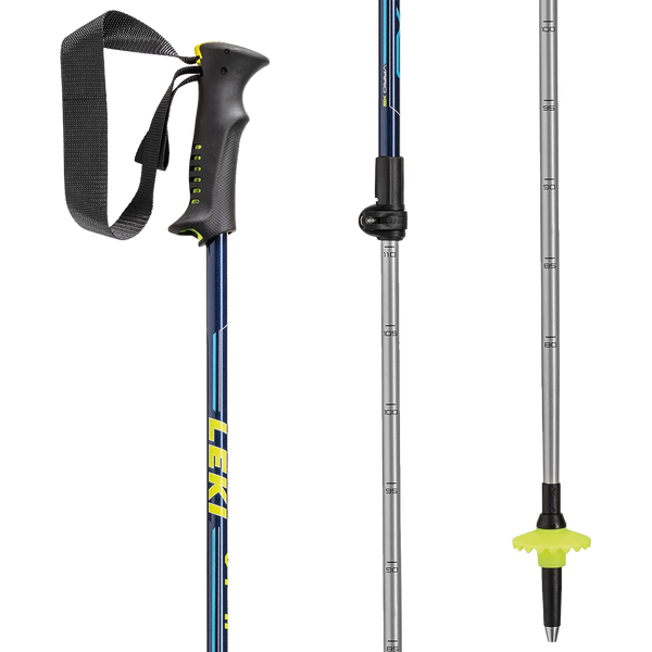 Leki Rental Vario スキー用ストック 伸縮110cm-145cm Amazon | [レキ] スキーストック メンズ 伸縮カーボンポール SPITFIRE