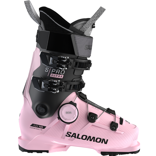 Salomon スノーボードブーツ 女性用 ピンク/ワインレッド Women's S/Pro Supra BOA 105 – Sports Basement