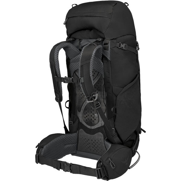 kestral osprey backpack with frame red and gray Kestrel 58 balloons and fish hooks SMS90H2C complemented by several internal COLOR:COPPERBACK