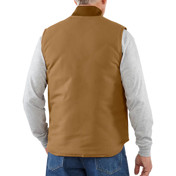 Men's Relaxed Fit Firm Duck Insulated Rib Collar Vest – Sports