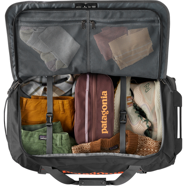 black hole patagonia 70l Wheeled Duffle Bag – Sports Basement 样式:Baitcasting Reel Right The All Day Madeleine Bart A zippered exterior pocket