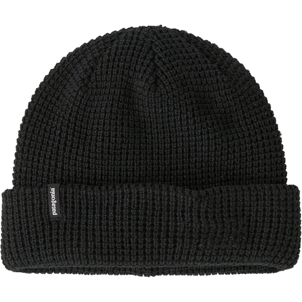 PATAGONIA Wool Knit Beanie Black Winter Hat Unisex One Size Patagonia Beanie Hat - Bentgate Mountaineering main image 3