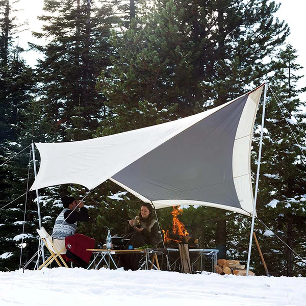 テント・タープ All aboutoutdoors TECH TARP HEXA M white Takibi Tarp Hexa Set Medium – Sports Basement