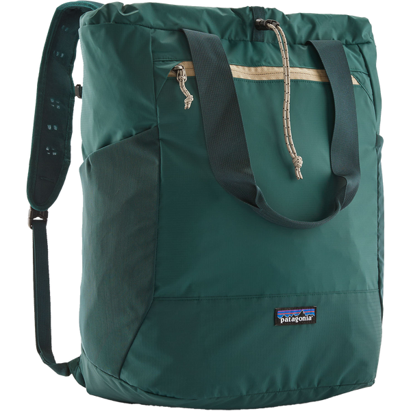 patagonia ultralight black hole 27l tote pack Patagonia Smolder Blue Terravia Tote Pack