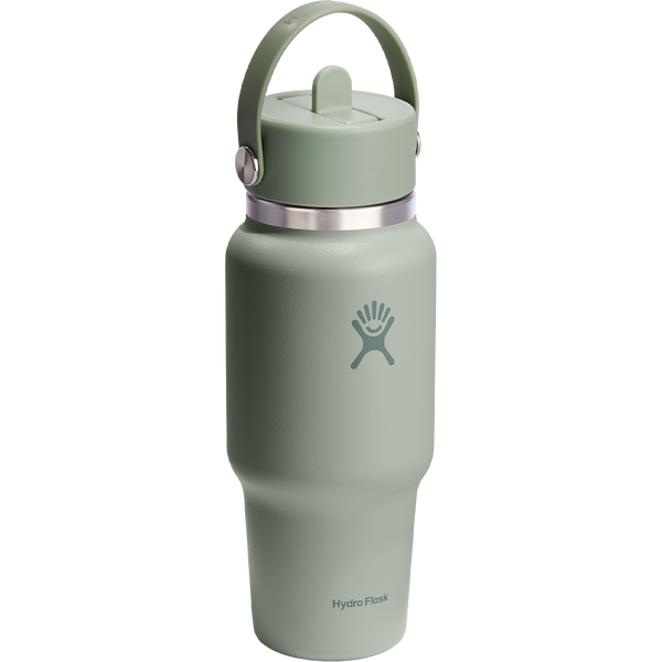 24 oz Wide Flex Straw Travel Bottle