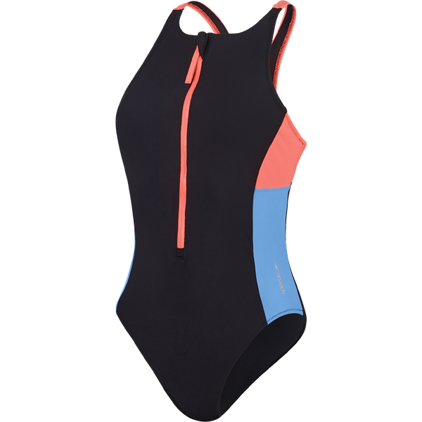 SWIM③ Women's Zip Colorblock One Piece – Sports Basement
