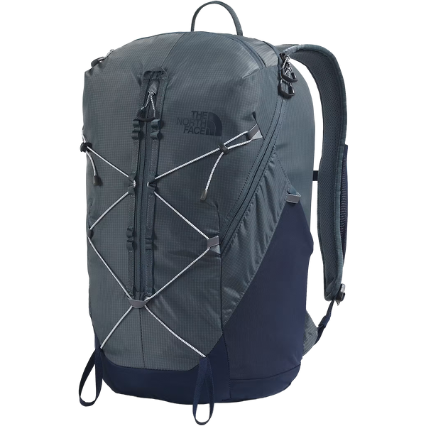 north face borealis backpack graphite grey The Granite Grey/Dust Orange a rounded back panel The North Face Borealis Commuter