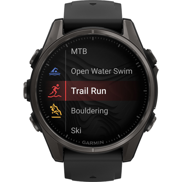 Fenix 8 Sapphire 43mm - Carbon Gray – Sports Basement