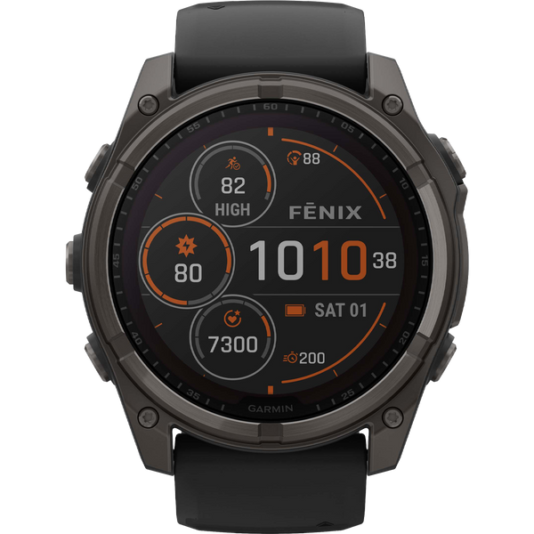 Fenix 8 Solar Sapphire 51mm - Carbon Gray – Sports Basement