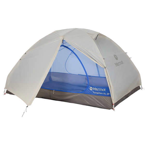 Marmot Tungsten UL 3 Person Tent Birch Bark/Trail Blue