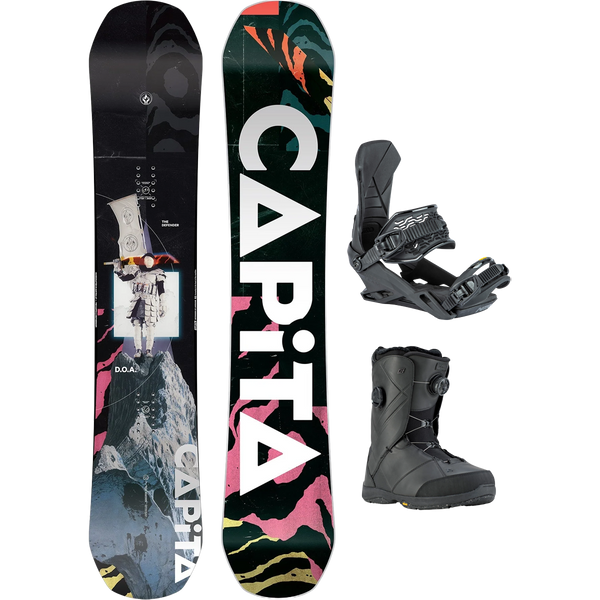 Capita D.O.A. Demo Snowboard Package