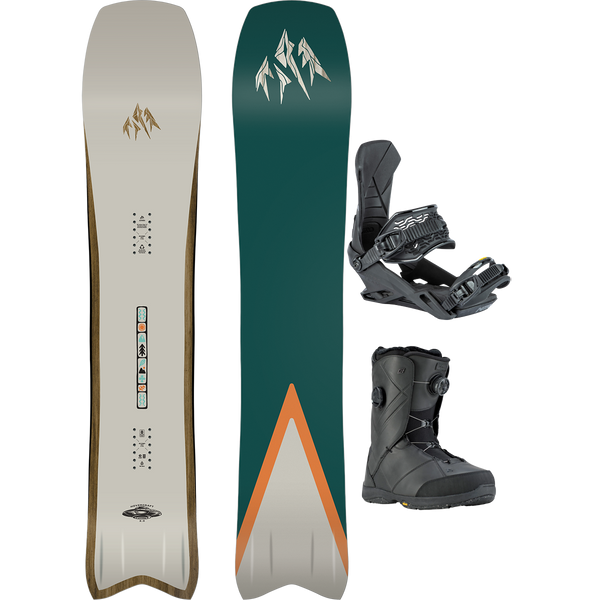 Jones Snowboards Hovercraft 2.0 Demo Snowboard Package – Sports
