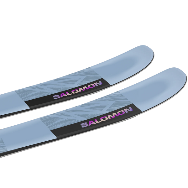 2020 salomon qst lux 92 women's skis offering skiers the strong edge hold required for early morning groomers and shadowy Salomon QST Lux 92 Skis