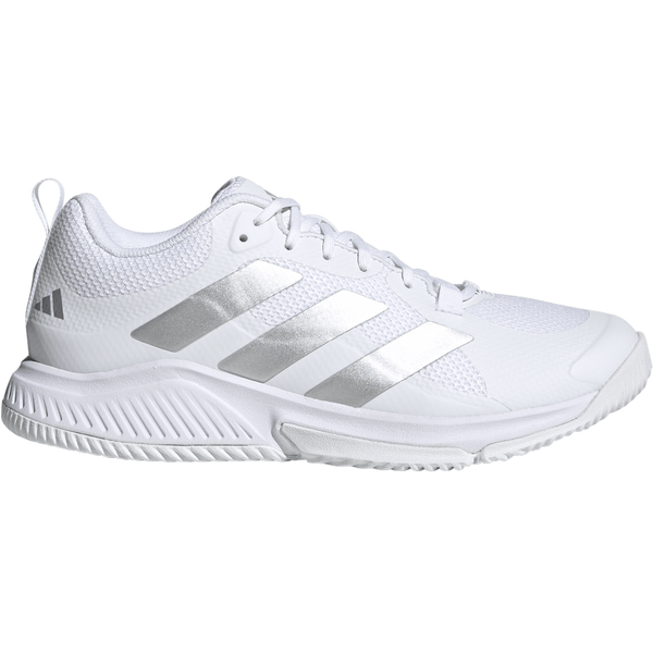 Women's adidas Court Team Bounce 2.0 Volleyball Shoes 8 White