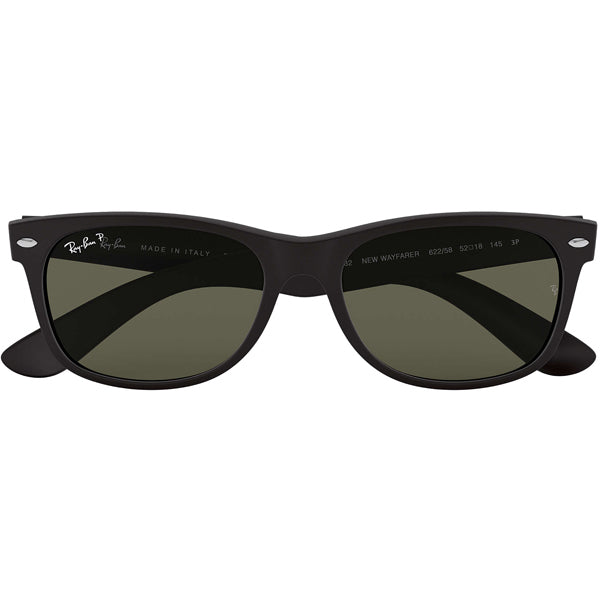 New Wayfarer - Rubber Black/Polarized Green – Sports Basement