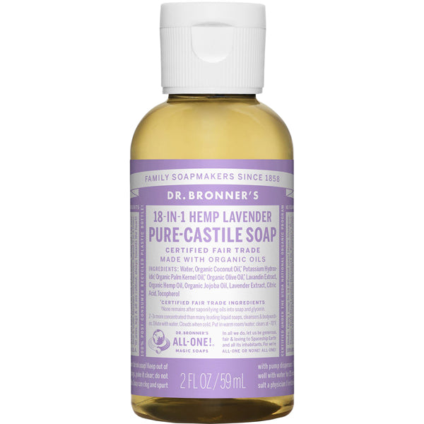 dr bronner's insecticidal soap Dr. Bronner's Pure Castile Soap 2 oz Lavender