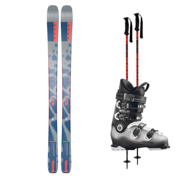 モンキー(？) K2 Men's Mindbender 90C Premium Ski Package – Sports Basement