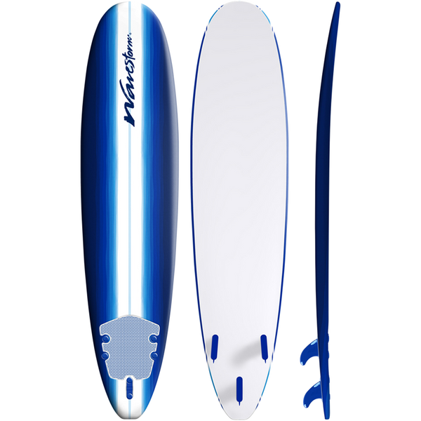 [相談中] Wavestorm スポンジサーフボード　8’0 Wavestorm - Classic Soft Top Foam 8ft Surfboard Tri-Color Solid | eBay
