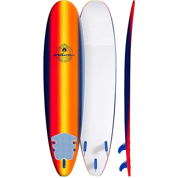 Wavestorm 8'0 Classic Surfboard with Leash – Sports Basement