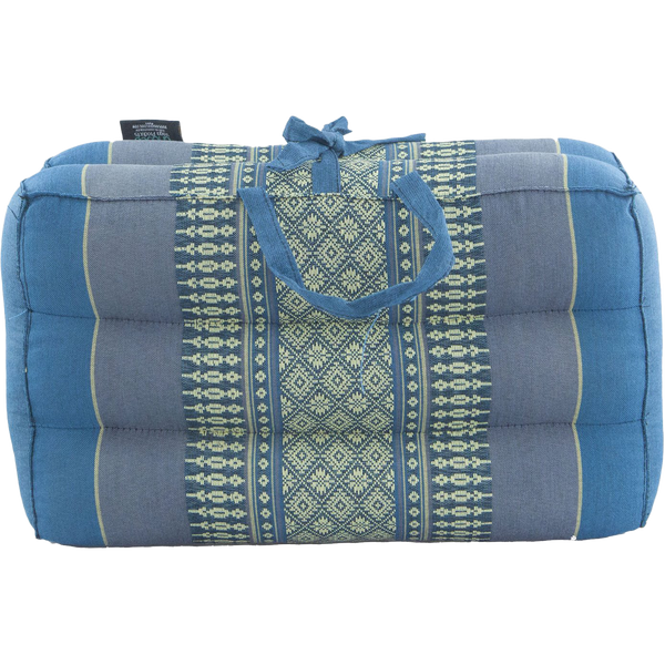 Pouf, zafu, coussin de méditation, yoga - Demi-lune - 44 x 27 x 13 cm - Prune - Vivezen | Leroy
