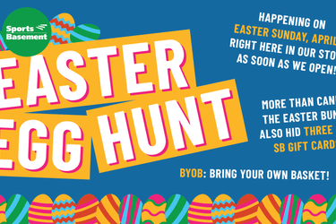 Sports Basement's Easter Bunny Hunt