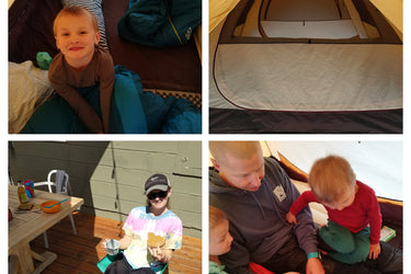 Backyard Camping for a (Slight) Change of Scenery