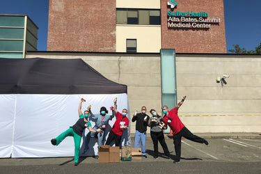 Sports Basement Donates Nutrition to Local Hospitals