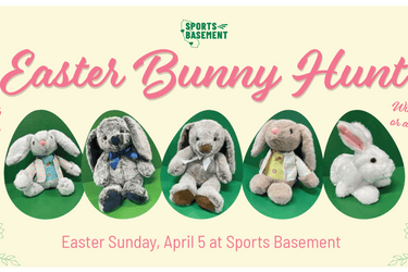 Sports Basement's Easter Bunny Hunt