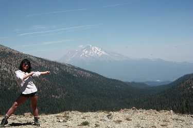 Looking Back at the Trinity Alps