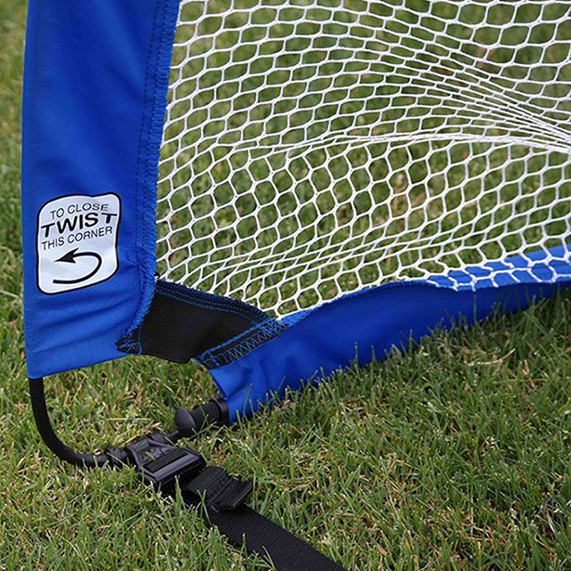 4 Foot Soccer Goal Set, Pugg 4 Foot Soccer Goal Set corner twist