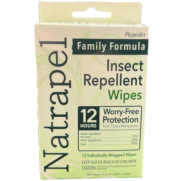 Natrapel 12-Hour Wipes (12 Pack)