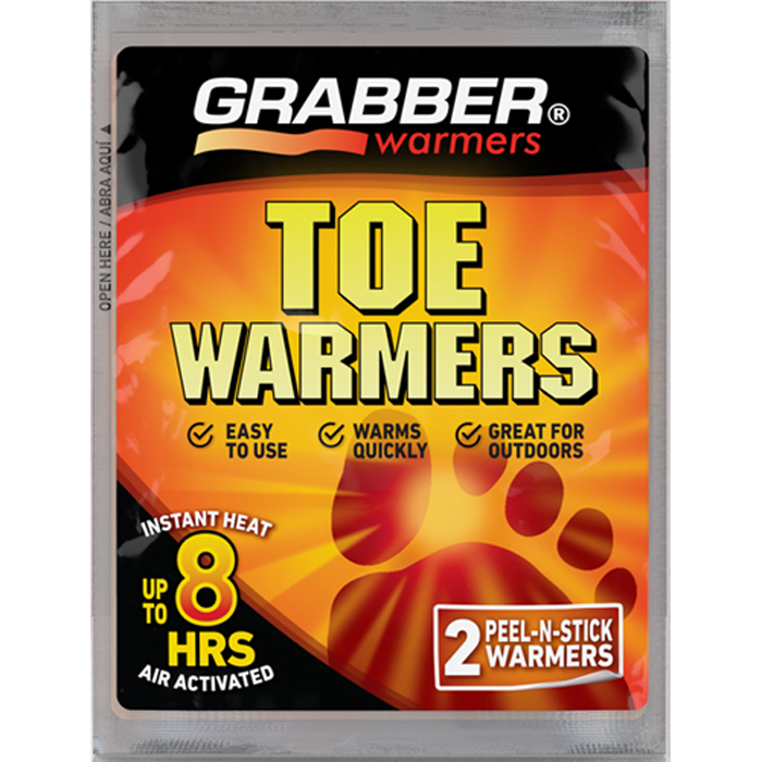 Toe Warmer (8 Pack), Grabber Toe Warmer (1 Pair)