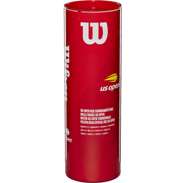 Wilson US Open Red Balls 3pack
