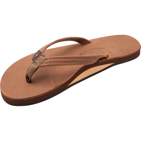Rainbow Sandals Women's Premier Leather Narrow Strap Sandal
