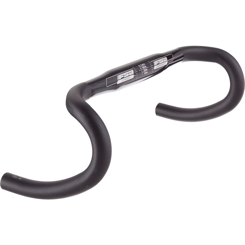 FSA Omega Compact 40cm 31.8 Road Handlebar Black, Featured Image