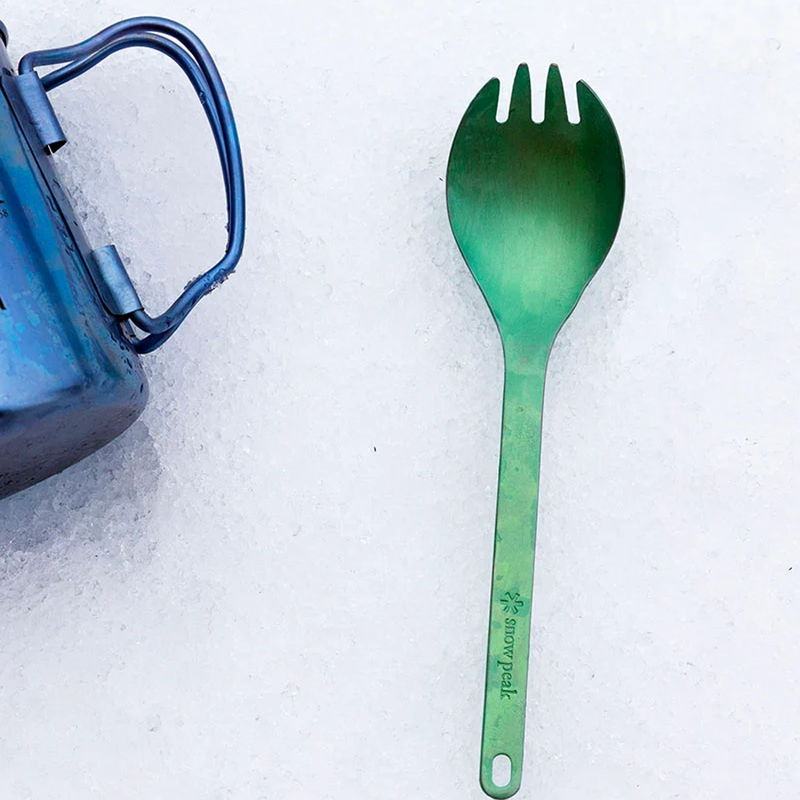 Titanium Spork, Snow Peak Titanium Spork Lifestyle