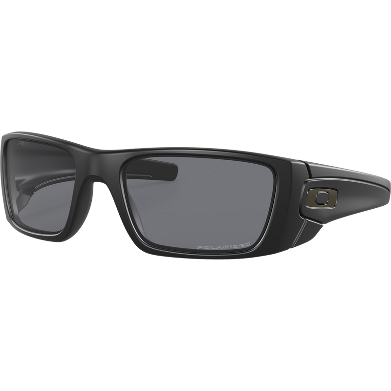 Fuel Cell - Matte Black/Gray Polarized, Oakley Fuel Cell 3/4 Front