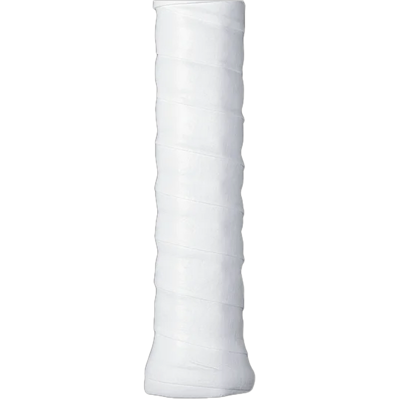 Pro Overgrip - White, Wilson Pro Overgrip on racquet