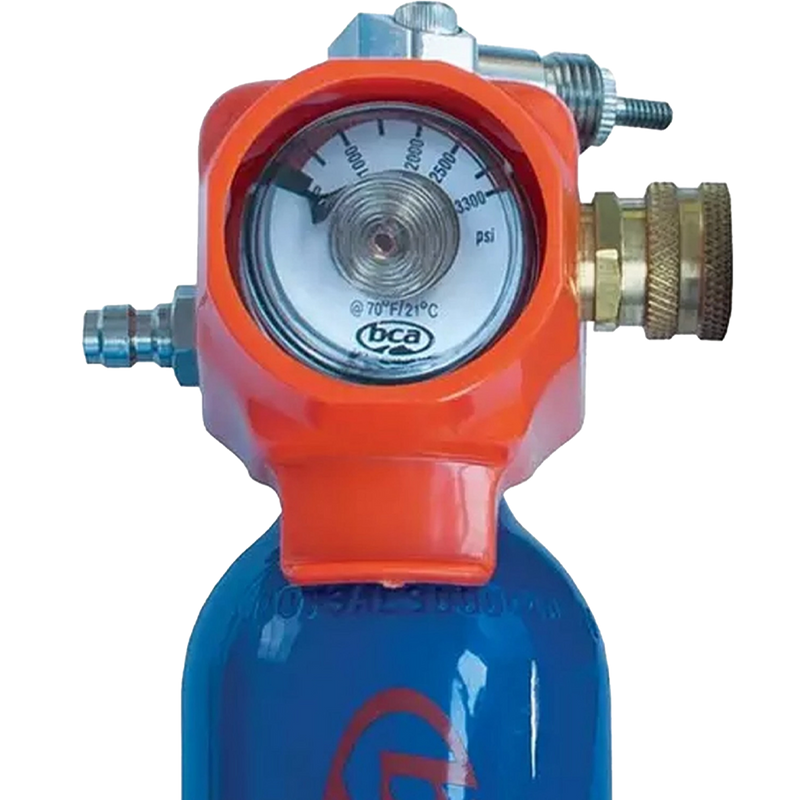 Float Air Cylinder (Full), Backcountry Access Float Air Cylinder gauge
