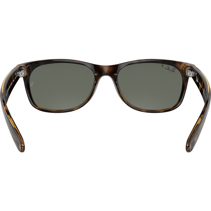 New Wayfarer M - Tortoise/Crystal Green Polarized, Ray Ban New Wayfarer M Tortoise Crystal Green Polarized back