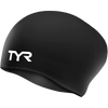 TYR Long Hair Wrinkle-Free Cap Black