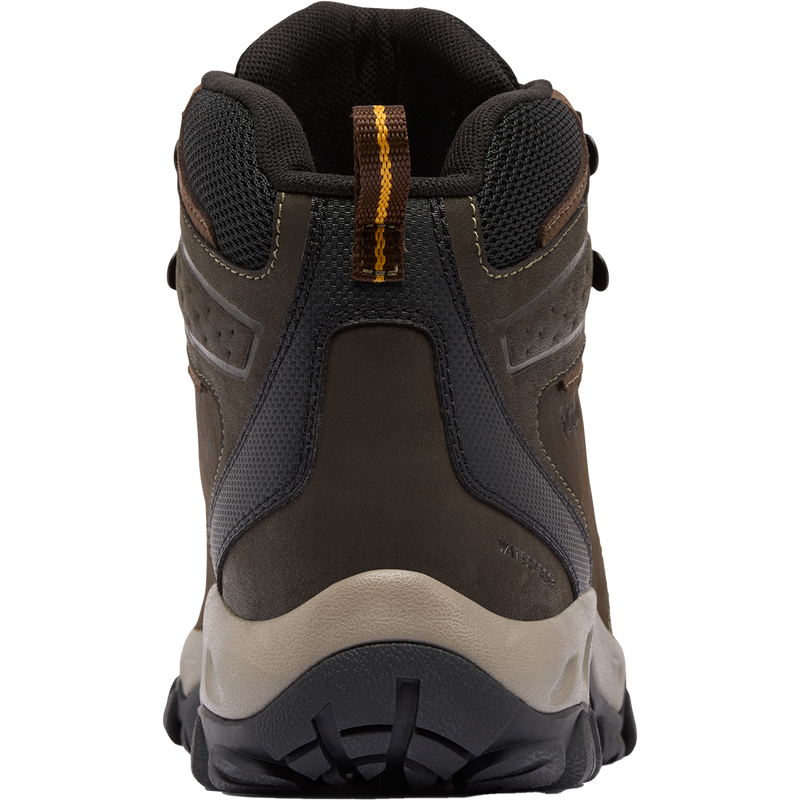 Newton Ridge Plus II Waterproof - Wide, Columbia Men's Newton Ridge Plus II Waterproof in Cordovan Squash back