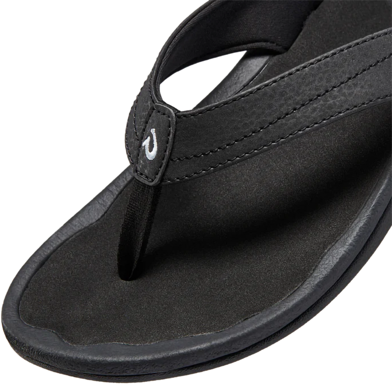 Women's 'Ohana, Olukai Women's 'Ohana in 4040-Black/Black top of toe