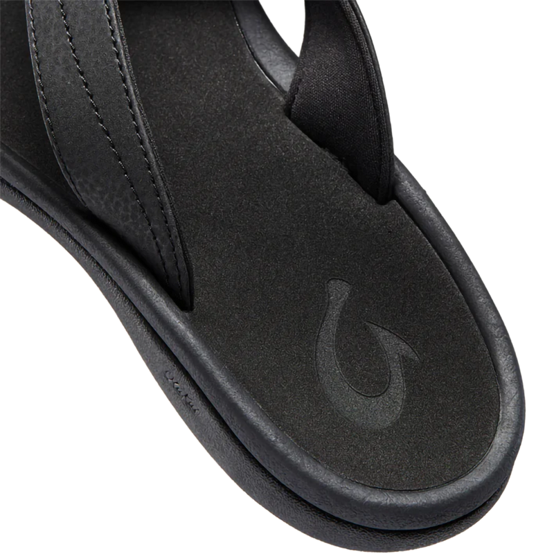 Women's 'Ohana, Olukai Women's 'Ohana in 4040-Black/Black top of heel
