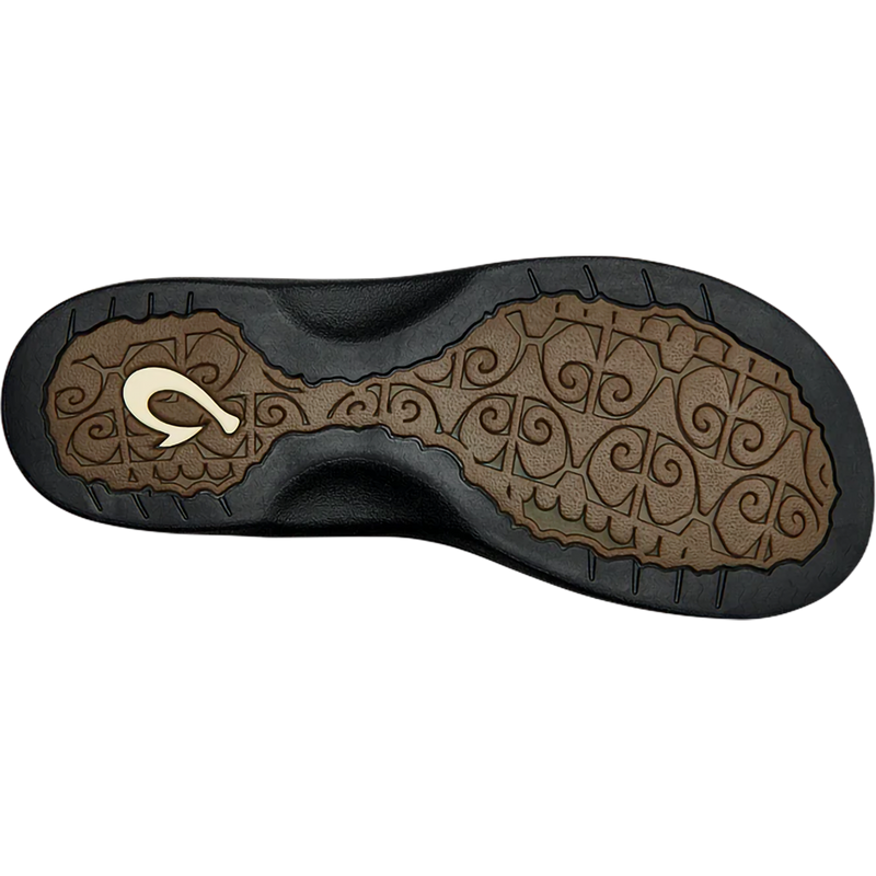 Women's 'Ohana, Olukai Women's 'Ohana in 4040-Black/Black bottom