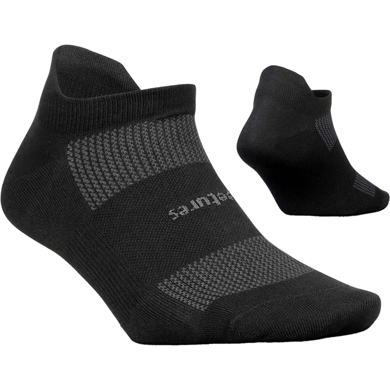 High Performance Ultra Light No Show Tab, Feetures High Performance Ultra Light No Show Tab Pair Toe and Heel