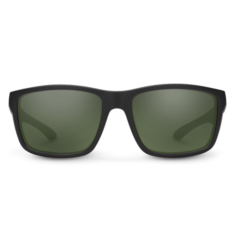 Mayor - Matte Black/Gray Polarized, Suncloud Mayor Front