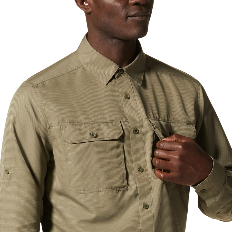 Men's Canyon Shirt Long Sleeve, Mountain Hardwear Men's Canyon Shirt Long Sleeve buttons