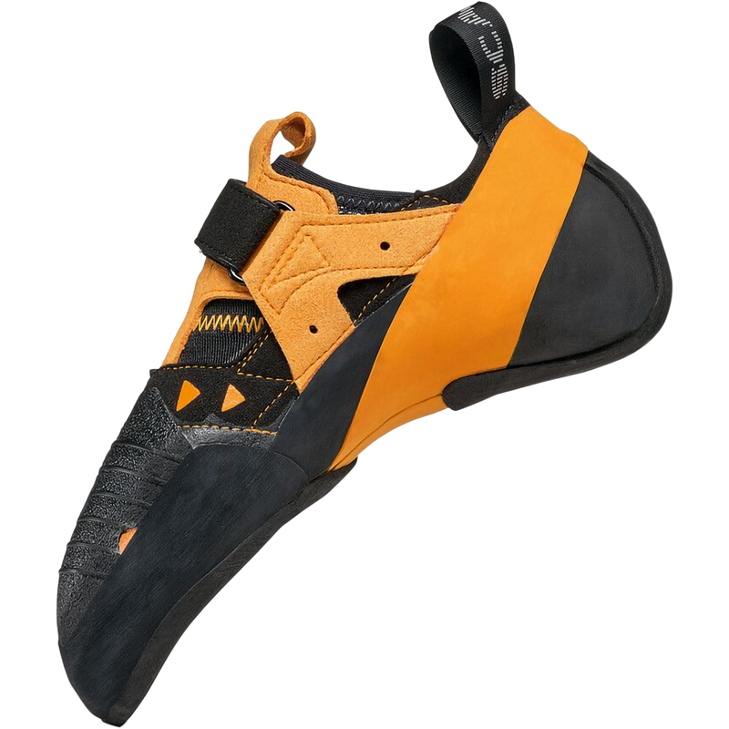 Instinct VS, Scarpa Instinct VS in Black/Orange right inside profile