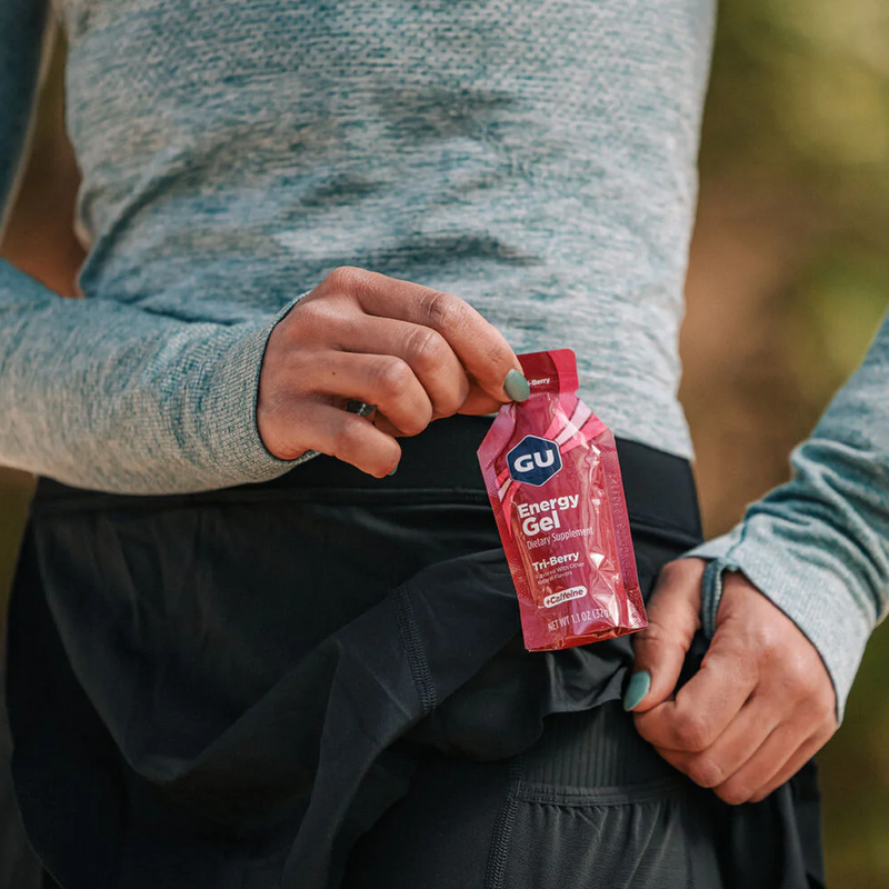 Original Energy Gel, GU Original Energy Gel with runner